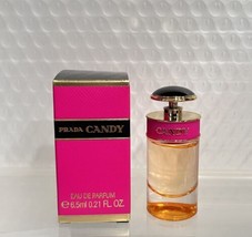 Prada Candy Eau De Parfum 0.21 Oz 6.5mL Mini Travel Splash Perfume New In Box - £16.58 GBP