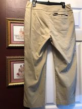 NWT JAMIE SADOCK SAGE TAN SKINNYLICIOUS GOLF ANKLE PANTS Size 12 $120 image 2