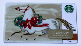 Starbucks Gift Card Horse Holiday 2014 Christmas 99 Series New - $12.99