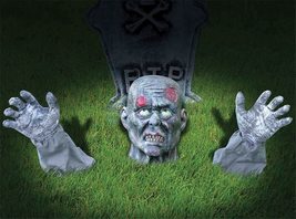 Life Size Body Parts Zombie Ground Breaker Yard Halloween Horror Prop Decoration - £30.81 GBP