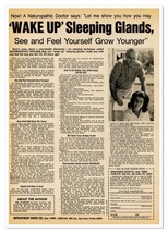 Print Ad Dr. Garten Health Secrets Naturopathy Book 1973 Newsprint Adver... - $9.70
