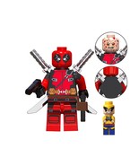 Deadpool Wolverine Minifigures Weapons and Accessories - $3.99