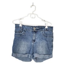 Cato Shorts Womens Size 12 Denim Mid Rise 5 pockets Cotton Blend - £11.73 GBP