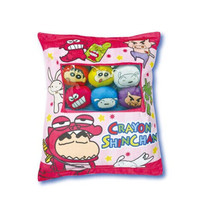 Crayon Shin-Chan Snack Bag with Display Window Cushion - $38.00