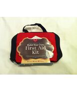 JOHNSON &amp; JOHNSON  BUILD YOUR OWN FIRST AID KIT BAG RED W/  BLACK SIDES - €5,43 EUR