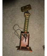 Worn Vintage Prewar Lionel Metal Block Railroad Signal Crossing Parts or... - $17.82