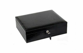 Brizard and Co - The &quot;Airflow&quot; Cigar Humidor - Croco Pattern Black (60/70 Count) - $795.00