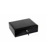 Brizard and Co - The "Airflow" Cigar Humidor - Croco Pattern Black (60/70 Count) - $795.00