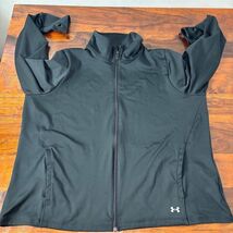 Under Armour Women's Full-Zip Jacket Black Size 2XL Lightweight - $37.03