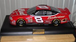 INTEGRITY DALE EARNHARDT JR. 38 BUD REMINGTON HUGE 1:12 NASCAR 2001 EUC ... - $125.00