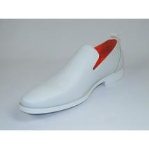 Men Tayno Dressy Casual Soft Leather Comfortable Slip on Loafer #ALPHA L White image 4