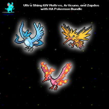 Legendary Birds Bundle Shiny 6IV Pokemon Brilliant Diamond Shining Pearl BDSP - £4.73 GBP