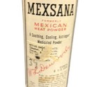 Vintage Pre-1950”s Mexsana Brand Heat Powder – Plough Inc. – Good Condition - $4.95