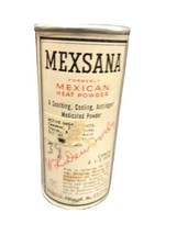 Vintage Pre-1950”s Mexsana Brand Heat Powder – Plough Inc. – Good Condition - $4.95