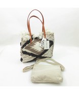 Jen &amp; Co. Madison Handwoven Bag in a Bag Handwoven Tote &amp; Smaller Crossb... - $916.03 MXN