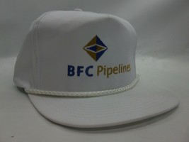 BFC Pipelines Hat Vintage White Snapback Baseball Cap - £15.94 GBP