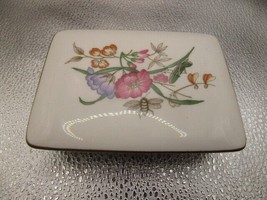 Wedgwood Charnwood ceramic floral trinket box 5&quot; [55] - £19.73 GBP