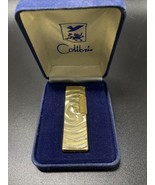 Vintage Colibri Gold Tone Nugget Lighter Made In Japan Good Spark No Fuel - £65.72 GBP