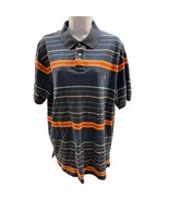Men's Ralph Lauren Polo men XL Blue Orange Red Striped Short Sleeve Shirt  - $348.80 MXN
