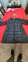 Michael Kors Packable Down Filled Puffy Coat with Hood XL Black - $30.00