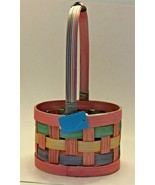 Holiday Home Round Open Weave Easter Basket - $265.90 MXN