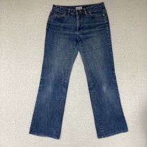 Michael Michael Kors Jean Womens 6 Relaxed Bootcut Stretch Denim Pants 31x29 - £17.66 GBP