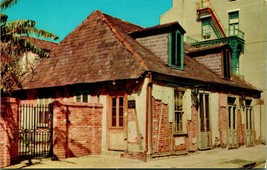 Lafitte Blacksmith Shop New Orleans Louisiana LA UNP Chrome Postcard E11 - $2.48