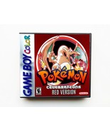 Pokemon Celebrations Red Game / Case - Gameboy Color GBC Deluxe - $19.99+