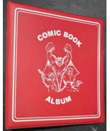 One New BCW 3&quot; D-Ring Red Comic Book Album Binder - $22.53