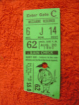 MLB New York Mets Aug 20, 1980 Shea Stadium NY World Series Year Ticket Stub - £11.64 GBP