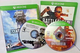 (2 Games) Perfect Disc Star Wars Battlefront &amp; Battlefield Hardline XBOX One EA - £23.87 GBP