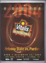 2004 Sun Bowl Game Program Arizona State Purdue - £64.53 GBP