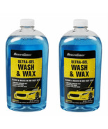 (LOT of 2) Ultra-Gel Wash and Wax 20 Oz ( 591 ml ) Ea Made in USA, FREE ... - £18.94 GBP