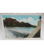 H Herz Postcard #216 Granite Reef Dam Arizona Salt River in Flood Low Wa... - €2,52 EUR