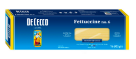 DeCecco Italian dry pasta Fettuccine 1 Lb (PACKS OF 12) - £33.15 GBP