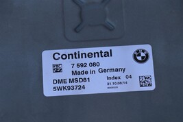 Bmw 135I 335I 535I N54 Engine Control Module Computer Ecu Ecm Pcm 7592080 image 4