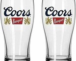 Coors Signature Tulip Banquet Beer Glasses - Set of 2 - £23.87 GBP