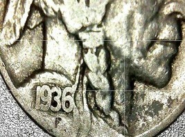 Buffalo Nickel 1934, 1935D, 1936, and 1937 AA20BN-CN6088 - £31.81 GBP