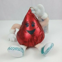 NWT Vintage 1995 Hershey&#39;s Kiss Red 9&quot; Plush With Arms &amp; Feet - £11.62 GBP