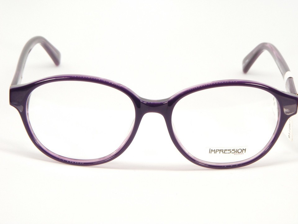 NEW W/ TAG IMPRESSION IMPW-14-06 PURPLE EYEGLASSES GLASSES FRAME 49-15-140mm Item image 2