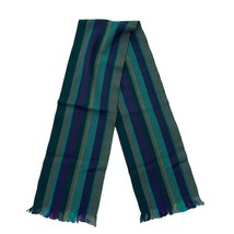 Vintage Wool Stripe Unisex Scarf Muffler - $35.50