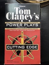 Tom Clancy&#39;s Power Plays Cutting Edge Audio Cassette Tape Book - £13.44 GBP