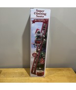 Mr. Christmas Super Climbing Santa African American Santa Holiday Lights... - $1,098.00 MXN