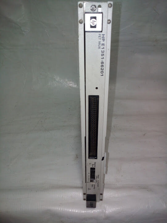 HP E1351-66201 Fet Multiplexer VXI Bus Card  E1403B Adapter HP E1401A Hi... - $132.25
