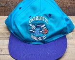 Vintage NBA AJD Charlotte Hornets PRE-NEW ORLEANS Snapback Hat Cap - NEW... - £19.86 GBP