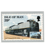 ISLE OF MAN 1992 Very Fine Post Card &quot; No. 844 &quot; Union Pacific Railroad ... - $42.19 MXN