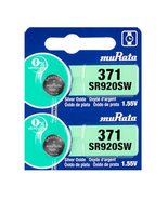 Murata 371 SR920SW Battery 1.55V Silver Oxide Watch Button Cell - Replac... - $3.16