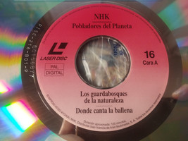 NHK Settlers del Planet Where Sings The ballena Laserdisc Ld sin Your Fo... - $273.51 MXN