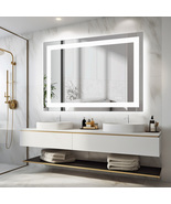 LED Bathroom Mirror With Front Backlit Dimmable Vanity Wall Mirror HD An... - $80.00