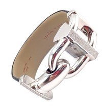 Authentic! Van Cleef &amp; Arpels 18K White Gold Diamond Cadenas Alligator W... - $32,500.00